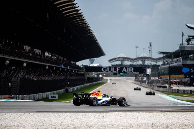 F1 - BAHRAIN GRAND PRIX IN MALAYSIA 2026 30 LAWSON Liam (nzl), Visa Cash App RB F1 Team VCARB03, action during the 2026 Formula 1 Bahrain Grand Prix in Malaysia, 16th round of the 2026 Formula One World Championship, WM, Weltmeisterschaft from October 2 to 4, 2026 on the Sepang International Circuit, in Sepang, Malaysia - SepangMalaysia Copyright: xALBERTOxVIMERCATIx