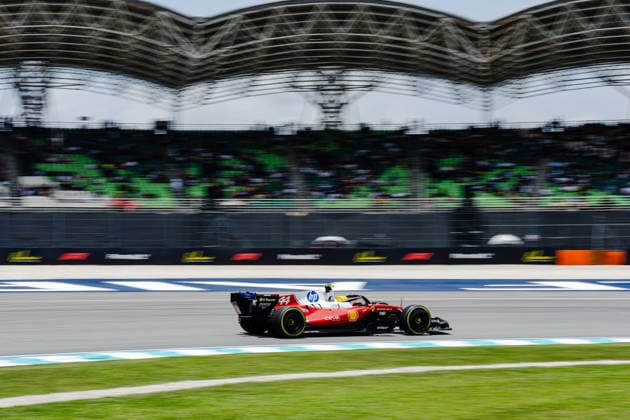 2026 Formula 1 Malaysia GP - Practices Day LEWIS HAMILTON (GBR) of Scuderia Ferrari HP FP1 on Friday during the 2026 Formula 1 Gulf Air Bahrain Grand Prix in Malaysia at Sepang International Circuit on October 2, 2026. Photo by Tan Jun Da ABACAPRESS.COM Kuala Lumpur Malaysia Copyright: xJunxDaxTan ABACAx