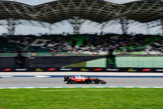2026 Formula 1 Malaysia GP - Practices Day LEWIS HAMILTON (GBR) of Scuderia Ferrari HP FP1 on Friday during the 2026 Formula 1 Gulf Air Bahrain Grand Prix in Malaysia at Sepang International Circuit on October 2, 2026. Photo by Tan Jun Da ABACAPRESS.COM Kuala Lumpur Malaysia Copyright: xJunxDaxTan ABACAx