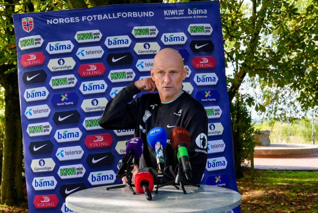 Soccer, Nations League: Wales vs. Norway, Nations League in Cardiff, Wales 20261002 Stale Solbakken will hold a press conference after the international soccer match between Wales and Norway in the Nations League at Cardiff City Stadium Photo Lise Aserud NTB Cardiff Wales EDITORIAL USE ONLY RESTRICTED USE FOR BETTING COMPANIES  Copyright: xLisexAserudxx xNTBx