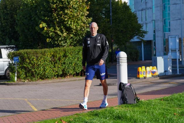 Soccer, Nations League: Wales vs. Norway, Nations League, Cardiff, Wales 20261002 Stale Solbakken will hold a press conference after the international soccer match between Wales and Norway in the Nations League at Cardiff City Stadium Photo Lise Aserud NTB Cardiff Wales EDITORIAL USE ONLY RESTRICTED USE FOR BETTING COMPANIES  Copyright: xLisexAserudxx xNTBx