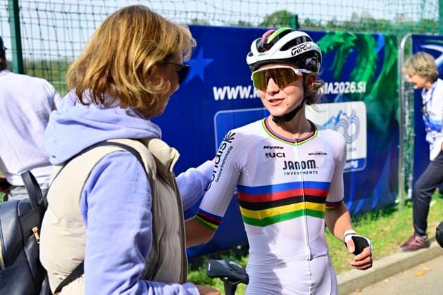 UEC 2026 Road European Championships Ljubljana 02 10 2026 SENCUR, SLOVENIA - OCTOBER 02 : Chladonova Viktoria (SVK) during the Women U23 cycling road race at the 2026 UEC Road European Championships. An UCI Continental Championships cycling race of 88,4 km with start and finsih in Sencur on October 2, 2026 in Sencur, Slovenia, 02 10 2026 Sencur Slovenia  Copyright: xJanxDexMeuleneirx