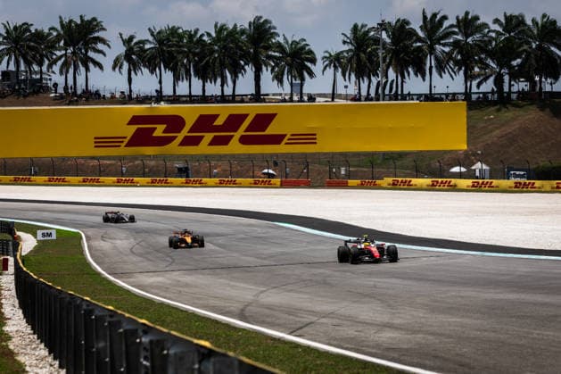 2026 Formula One Bahrain Grand Prix Sepang Circuit, Kuala Lumpur, Malaysia. 2.October.2026; Lewis Hamilton of Great Britain and Scuderia Ferrari HP during Free Practice 1 Formula One Bahrain Grand Prix Kuala Lumpur Sepang Circuit Malaysia Copyright: xJayxHiranox