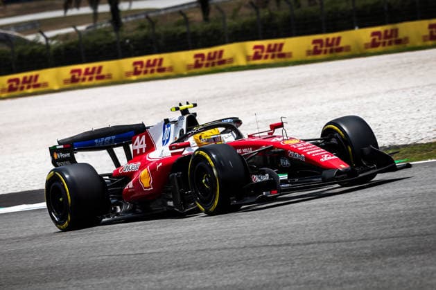 2026 Formula One Bahrain Grand Prix Sepang Circuit, Kuala Lumpur, Malaysia. 2.October.2026; Lewis Hamilton of Great Britain and Scuderia Ferrari HP during Free Practice 1 Formula One Bahrain Grand Prix Kuala Lumpur Sepang Circuit Malaysia Copyright: xJayxHiranox