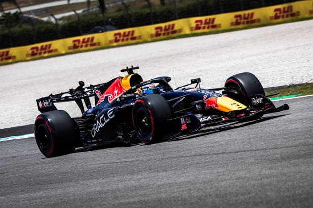 2026 Formula One Bahrain Grand Prix Sepang Circuit, Kuala Lumpur, Malaysia. 2.October.2026; Max Verstappen of the Netherlands and Oracle Red Bull Racing during Free Practice 1 Formula One Bahrain Grand Prix Kuala Lumpur Sepang Circuit Malaysia Copyright: xJayxHiranox