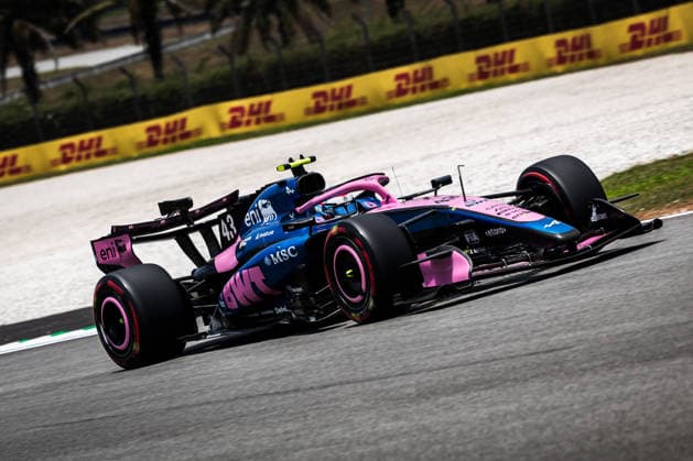 2026 Formula One Bahrain Grand Prix Sepang Circuit, Kuala Lumpur, Malaysia. 2.October.2026; Franco Colapinto of Argentina and BWT Alpine F1 Team during Free Practice 1 Formula One Bahrain Grand Prix Kuala Lumpur Sepang Circuit Malaysia Copyright: xJayxHiranox