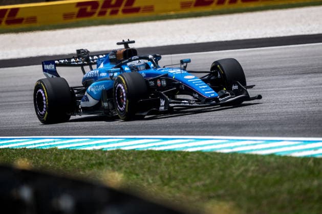 2026 Formula One Bahrain Grand Prix Sepang Circuit, Kuala Lumpur, Malaysia. 2.October.2026; Alexander Albon of Thailand and Atlas Williams Racing during Free Practice 1 Formula One Bahrain Grand Prix Kuala Lumpur Sepang Circuit Malaysia Copyright: xJayxHiranox