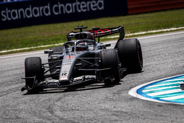 2026 Formula One Bahrain Grand Prix Sepang Circuit, Kuala Lumpur, Malaysia. 2.October.2026; Nico Hulkenberg of Germany and Audi Revolut F1 Team during Free Practice 1 Formula One Bahrain Grand Prix Kuala Lumpur Sepang Circuit Malaysia Copyright: xJayxHiranox