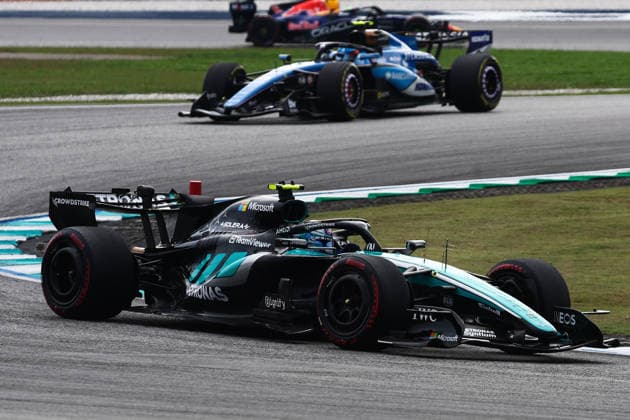 F1 Bahrain GP practice session in Malaysia SEPANG, MALAYSIA - OCTOBER 2: Andrea Kimi Antonelli of Mercedes during the practice ahead of the Formula 1 Bahrain Grand Prix at Sepang International Circuit in Sepnag, Malaysia on October 2, 2026. Jakub Porzycki Anadolu Sepang Malaysia. Editorial use only. Please get in touch for any other usage. Copyright: x2026xAnadoluxJakubxPorzyckix