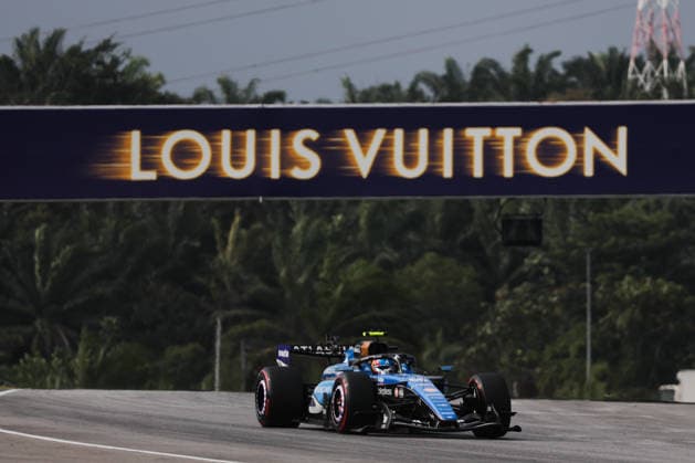 F1 Bahrain GP practice session in Malaysia SEPANG, MALAYSIA - OCTOBER 2: Carlos Sainz of Atlassian Williams during the practice ahead of the Formula 1 Bahrain Grand Prix at Sepang International Circuit in Sepnag, Malaysia on October 2, 2026. Jakub Porzycki Anadolu Sepang Malaysia. Editorial use only. Please get in touch for any other usage. Copyright: x2026xAnadoluxJakubxPorzyckix