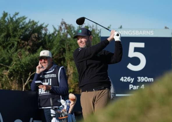 Branden Grace on the 5th tee Alfred Dunhill Links Championship, Round 2, Kingsbarns, Tayside, UK, Scotland - 02 Oct 2026 United Kingdom  Copyright: xStuartxWallace Shutterstockx 17181491ad