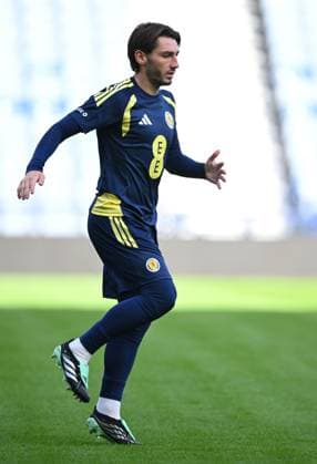 Billy Gilmour Scotland Team Training, International Football, Barclays Hampden, Glasgow, Scotland, UK - 02 Oct 2026Glasgow Lesser Hampden Scotland United Kingdom  Copyright: xMarkxRunnacles Shutterstockx 17180413d
