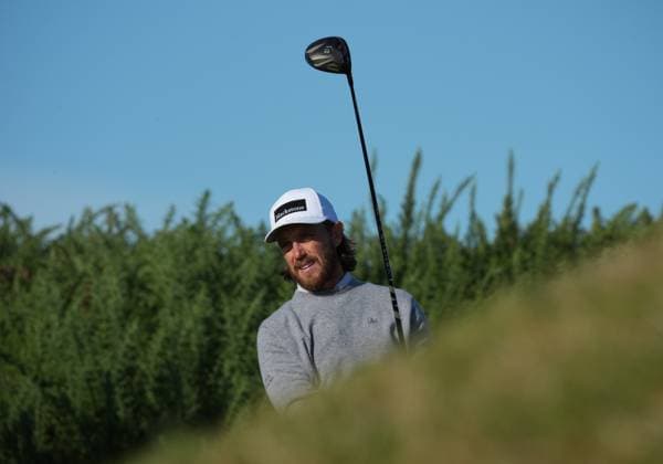 Tommy Fleetwood on the 5th tee Alfred Dunhill Links Championship, Round 2, Kingsbarns, Tayside, UK, Scotland - 02 Oct 2026 United Kingdom  Copyright: xStuartxWallace Shutterstockx 17181491aj