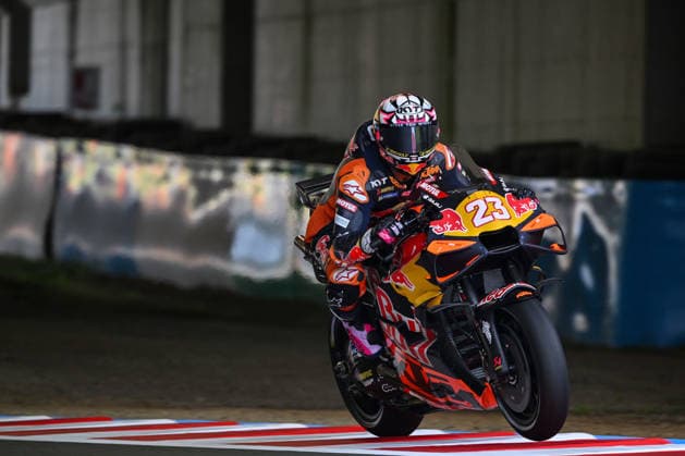 MOTO - MOTO GP - GRAND PRIX OF JAPAN 2026 23 BASTIANINI Enea (ita), Red Bull KTM Tech3, KTM RC16, action during the 2026 MotoGP Motul Grand Prix of Japan on the Twin Ring Motegi Circuit from October 2 to 4th, At Motegi, Japan - MotegiJapan Copyright: xGIGIxSOLDANOx