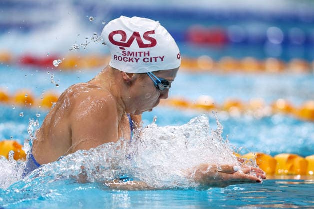 October 2, 2026, Sydney, Nsw, Australia: AMELIE SMITH competes in the Womenâ€⠢s 200m breaststroke final during the 2026 Australian Short Course Championships. Swimming 2026: Australian Short Course Championships - ZUMAt173 20261002_zsp_t173_033 Copyright: xStephanexThomasx
