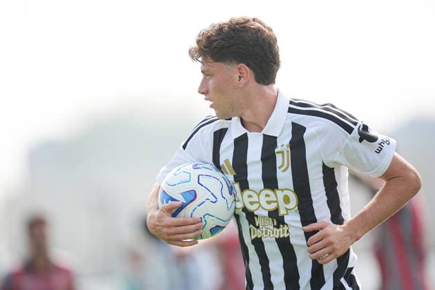 Juventus Luca Amaradio during the friendly soccer match between Juventus and Cremonese at the Juventus Training Center in Turin, north west Italy - Friday, October 02, 2026. - Soccer .  Copyright: xMarcoxAlpozzi LaPressex