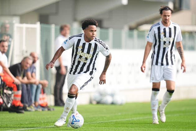 Juventus Weston McKennie during the friendly soccer match between Juventus and Cremonese at the Juventus Training Center in Turin, north west Italy - Friday, October 02, 2026. - Soccer .  Copyright: xMarcoxAlpozzi LaPressex