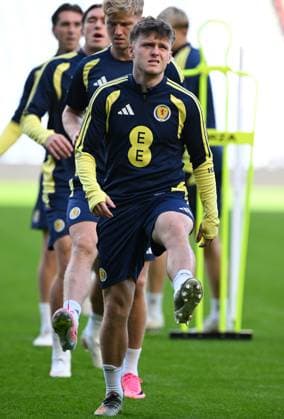 Ben Gannon-Doak Scotland Team Training, International Football, Barclays Hampden, Glasgow, Scotland, UK - 02 Oct 2026Glasgow Lesser Hampden Scotland United Kingdom  Copyright: xMarkxRunnacles Shutterstockx 17180413r