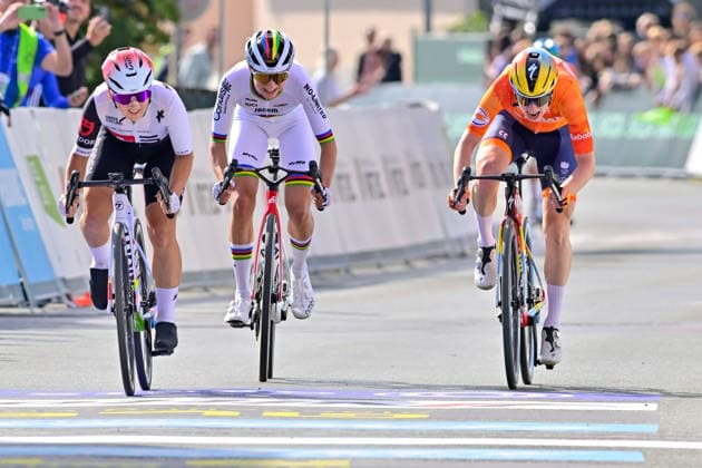 Mara Winter Wins Road Race at the 2026 UEC Road European Championships Mara Winter, Switzerland, Road Race, 88 km Nienke Vinke, Netherlands, Viktoria Chladoöová, Slovakia, UEC Road Cycling European Championships 2026, Official 2026 UEC Road European Championships from October 2 to 7, 2026, in Ljubljana and äencur, Slovenia