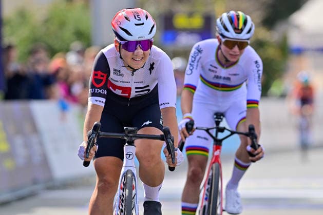 Mara Winter Wins Road Race at the 2026 UEC Road European Championships Mara Winter, Switzerland, Road Race, 88 km Nienke Vinke, Netherlands, Viktoria Chladoöová, Slovakia – 2026 UEC Road European Championships – Official 2026 UEC Road European Championships from October 2 to 7, 2026, in Ljubljana and äencur, Slovenia