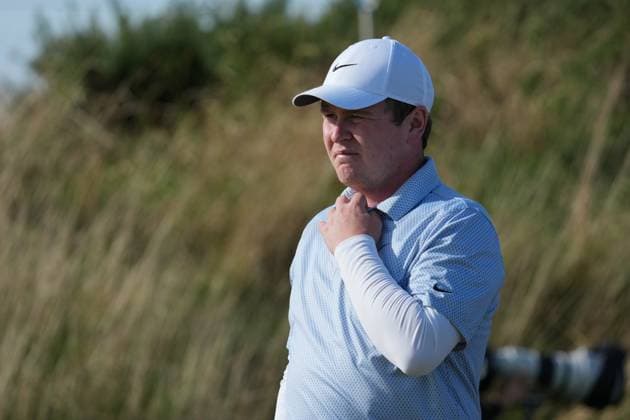 Robert MacIntyre on the 5th hole Alfred Dunhill Links Championship, Round 2, Kingsbarns, Tayside, UK, Scotland - 02 Oct 2026 United Kingdom  Copyright: xStuartxWallace Shutterstockx 17181491bo