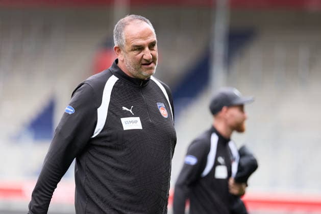 Portrait, Cutout: Frank Schmidt, 1 FC Heidenheim, Head Coach (GER), 1 FC Heidenheim 1846 e.V. vs. FC Würzburger Kickers, Soccer, Men s Friendly Matches, 2026–2027 Season, October 2, 2026 GER, 1 FC Heidenheim 1846 e.V. vs. FC Würzburger Kickers, Soccer, Men’s Friendly Matches, 2026–2027 Season, October 2, 2026, Heidenheim an der Brenz Copyright: xEibner-Pressefoto GeraldxOelze-dexStoppanyx EP_ODS