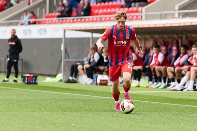 Portrait, Cutout: Mikkel Kaufmann, 1 FC Heidenheim, 29 GER, 1 FC Heidenheim 1846 e.V. vs. FC Würzburger Kickers, Soccer, Men s Friendly Matches, 2026–2027 Season, October 2, 2026 GER, 1 FC Heidenheim 1846 e.V. vs. FC Würzburger Kickers, soccer, men’s friendly matches, 2026–2027 season, October 2, 2026, Heidenheim an der Brenz Copyright: xEibner-Pressefoto GeraldxOelze-dexStoppanyx EP_ODS