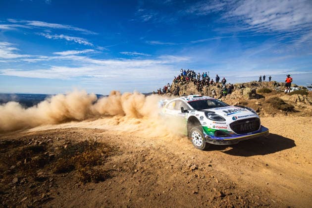 AUTO - WRC, Motorsport Rallye, WM - RALLY ITALIA SARDEGNA 2026 95 Jon ARMSTRONG, Shane BYRNE, FORD Puma Rally1, action during the 2026 Rally Italia Sardegna, 13th round of the 2026 WRC World Rally Car Championship, from October 1 to 4, 2026 at Alghero, Italy - AlgheroItaly  Copyright: xNikosxKatikisx