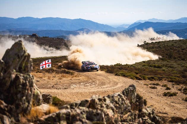 AUTO - WRC, Motorsport Rallye, WM - RALLY ITALIA SARDEGNA 2026 06 SORDO Daniel, SÃIZ Patricia, HYUNDAI i20 N Rally1, action during the 2026 Rally Italia Sardegna, 13th round of the 2026 WRC World Rally Car Championship, from October 1 to 4, 2026 at Alghero, Italy - AlgheroItaly  Copyright: xNikosxKatikisx