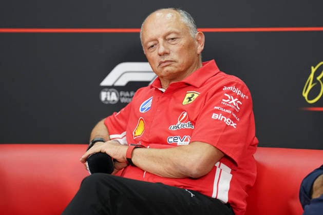 FORMULA 1 BAHRAIN GRAND PRIX IN MALAYSIA 2026 Frederic Vasseur (Ferrari Team Principal) in a press conference, PK, Pressekonferenz during the Formula 1 Gulf Air Bahrain Grand Prix in Malaysia 2026, Round 16 of the 2026 Formula 1 World Championship, WM, Weltmeisterschaft from 2nd - 4th October 2026 at Sepang International Circuit, Sepang, Malaysia. Credit: Robbie Hoad Every Second Media Editorial use only. All images are copyright Every Second Media Limited. No images may be reproduced without prior permission. Copyright: xIMAGO EveryxSecondxMediax ESM-2195-0157 RobbiexHoadx xEveryxSecondxMediax