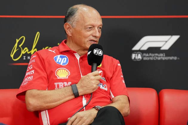 FORMULA 1 BAHRAIN GRAND PRIX IN MALAYSIA 2026 Frederic Vasseur (Ferrari Team Principal) in a press conference, PK, Pressekonferenz during the Formula 1 Gulf Air Bahrain Grand Prix in Malaysia 2026, Round 16 of the 2026 Formula 1 World Championship, WM, Weltmeisterschaft from 2nd - 4th October 2026 at Sepang International Circuit, Sepang, Malaysia. Credit: Robbie Hoad Every Second Media Editorial use only. All images are copyright Every Second Media Limited. No images may be reproduced without prior permission. Copyright: xIMAGO EveryxSecondxMediax ESM-2195-0162 RobbiexHoadx xEveryxSecondxMediax