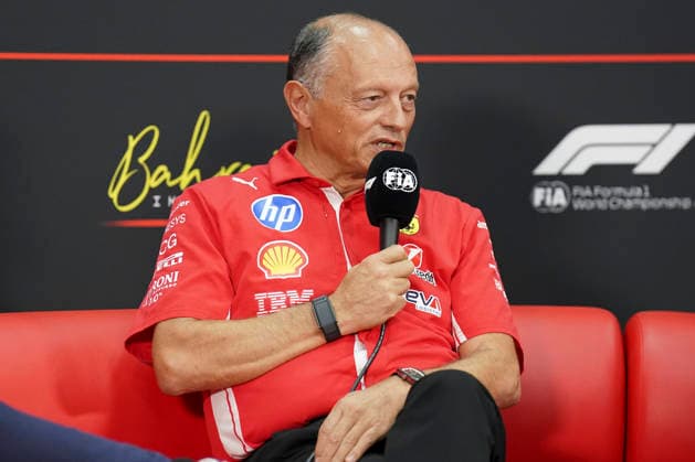 FORMULA 1 BAHRAIN GRAND PRIX IN MALAYSIA 2026 Frederic Vasseur (Ferrari Team Principal) in a press conference, PK, Pressekonferenz during the Formula 1 Gulf Air Bahrain Grand Prix in Malaysia 2026, Round 16 of the 2026 Formula 1 World Championship, WM, Weltmeisterschaft from 2nd - 4th October 2026 at Sepang International Circuit, Sepang, Malaysia. Credit: Robbie Hoad Every Second Media Editorial use only. All images are copyright Every Second Media Limited. No images may be reproduced without prior permission. Copyright: xIMAGO EveryxSecondxMediax ESM-2195-0163 RobbiexHoadx xEveryxSecondxMediax