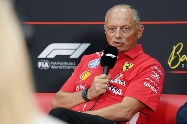 FORMULA 1 BAHRAIN GRAND PRIX IN MALAYSIA 2026 Frederic Vasseur (Ferrari Team Principal) in a press conference, PK, Pressekonferenz during the Formula 1 Gulf Air Bahrain Grand Prix in Malaysia 2026, Round 16 of the 2026 Formula 1 World Championship, WM, Weltmeisterschaft from 2nd - 4th October 2026 at Sepang International Circuit, Sepang, Malaysia. Credit: Robbie Hoad Every Second Media Editorial use only. All images are copyright Every Second Media Limited. No images may be reproduced without prior permission. Copyright: xIMAGO EveryxSecondxMediax ESM-2195-0169 RobbiexHoadx xEveryxSecondxMediax