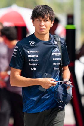 FORMULA 1 BAHRAIN GRAND PRIX IN MALAYSIA 2026 Alexander Albon (THA) 23 Williams F1 Team arriving for practice during the Formula 1 Gulf Air Bahrain Grand Prix in Malaysia 2026, Round 16 of the 2026 Formula 1 World Championship, WM, Weltmeisterschaft from 2nd - 4th October 2026 at Sepang International Circuit, Sepang, Malaysia. Credit: Robbie Hoad Every Second Media Editorial use only. All images are copyright Every Second Media Limited. No images may be reproduced without prior permission. Copyright: xIMAGO EveryxSecondxMediax ESM-2195-0196 RobbiexHoadx xEveryxSecondxMediax