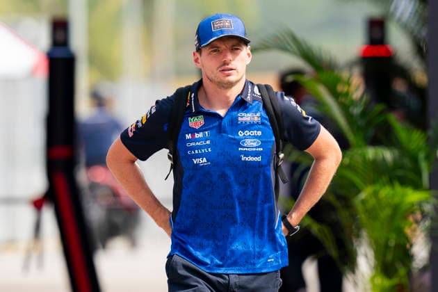 FORMULA 1 BAHRAIN GRAND PRIX IN MALAYSIA 2026 Max Verstappen (NED) 3 Red Bull Racing arriving for practice during the Formula 1 Gulf Air Bahrain Grand Prix in Malaysia 2026, Round 16 of the 2026 Formula 1 World Championship, WM, Weltmeisterschaft from 2nd - 4th October 2026 at Sepang International Circuit, Sepang, Malaysia. Credit: Robbie Hoad Every Second Media Editorial use only. All images are copyright Every Second Media Limited. No images may be reproduced without prior permission. Copyright: xIMAGO EveryxSecondxMediax ESM-2195-0201 RobbiexHoadx xEveryxSecondxMediax