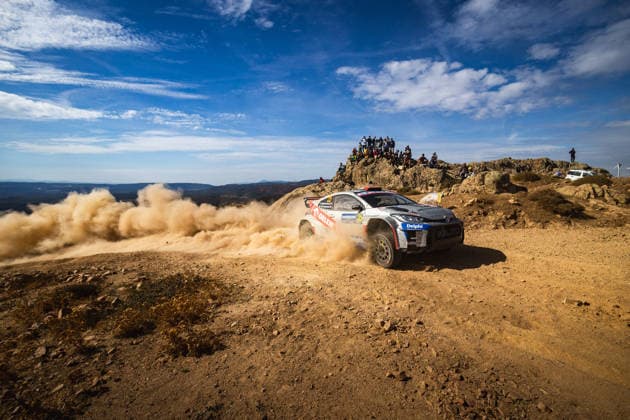 AUTO - WRC, Motorsport Rallye, WM - RALLY ITALIA SARDEGNA 2026 35 Kajetan KAJETANOWICZ, Maciej SZCZEPANIAK, TOYOTA GR Yaris, action during the 2026 Rally Italia Sardegna, 13th round of the 2026 WRC World Rally Car Championship, from October 1 to 4, 2026 at Alghero, Italy - AlgheroItaly  Copyright: xNikosxKatikisx