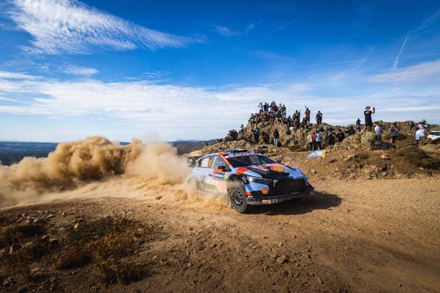 AUTO - WRC, Motorsport Rallye, WM - RALLY ITALIA SARDEGNA 2026 16 Adrien FOURMAUX, Alexandre CORIA, HYUNDAI i20 N Rally1, action during the 2026 Rally Italia Sardegna, 13th round of the 2026 WRC World Rally Car Championship, from October 1 to 4, 2026 at Alghero, Italy - AlgheroItaly  Copyright: xNikosxKatikisx