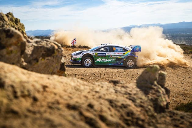 AUTO - WRC, Motorsport Rallye, WM - RALLY ITALIA SARDEGNA 2026 95 Jon ARMSTRONG, Shane BYRNE, FORD Puma Rally1, action during the 2026 Rally Italia Sardegna, 13th round of the 2026 WRC World Rally Car Championship, from October 1 to 4, 2026 at Alghero, Italy - AlgheroItaly  Copyright: xNikosxKatikisx