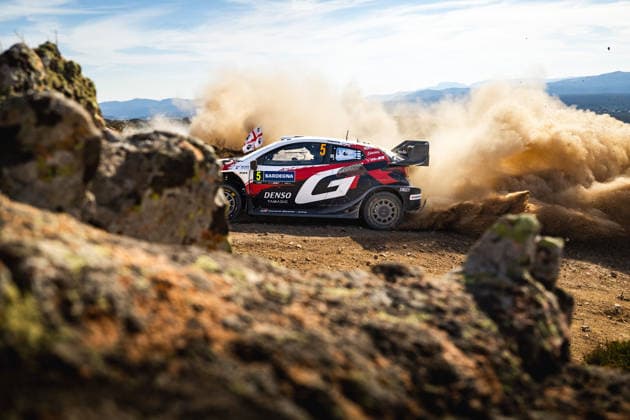 AUTO - WRC, Motorsport Rallye, WM - RALLY ITALIA SARDEGNA 2026 05 Sami PAJARI, Marko SALMINEN, TOYOTA GR Yaris Rally1, action during the 2026 Rally Italia Sardegna, 13th round of the 2026 WRC World Rally Car Championship, from October 1 to 4, 2026 at Alghero, Italy - AlgheroItaly  Copyright: xNikosxKatikisx