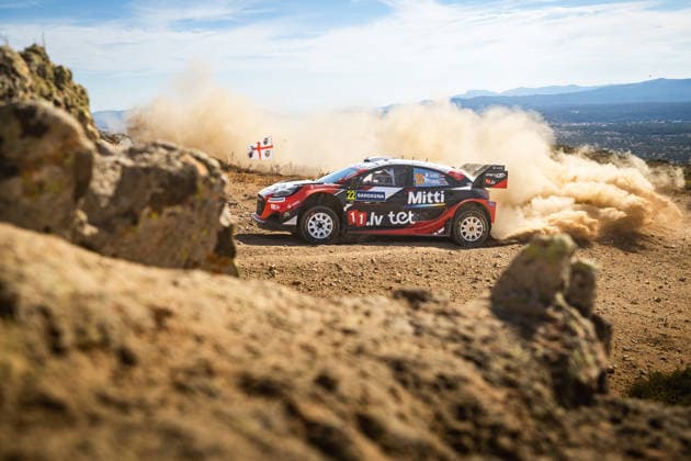 AUTO - WRC, Motorsport Rallye, WM - RALLY ITALIA SARDEGNA 2026 22 MÄrtiÅÜÅ¡ SESKS, RenÄrs FRANCIS, FORD Puma Rally1, action during the 2026 Rally Italia Sardegna, 13th round of the 2026 WRC World Rally Car Championship, from October 1 to 4, 2026 at Alghero, Italy - AlgheroItaly  Copyright: xNikosxKatikisx