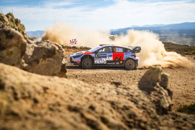 AUTO - WRC, Motorsport Rallye, WM - RALLY ITALIA SARDEGNA 2026 06 SORDO Daniel, SÃIZ Patricia, HYUNDAI i20 N Rally1, action during the 2026 Rally Italia Sardegna, 13th round of the 2026 WRC World Rally Car Championship, from October 1 to 4, 2026 at Alghero, Italy - AlgheroItaly  Copyright: xNikosxKatikisx