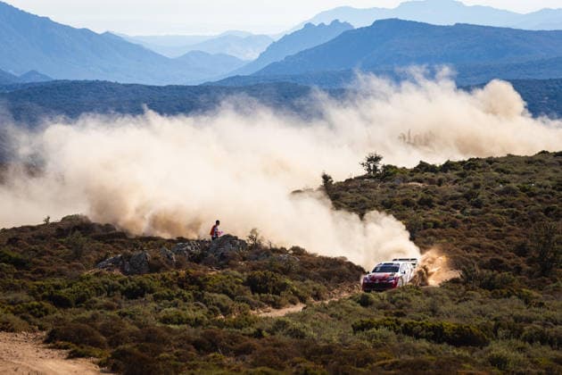 AUTO - WRC, Motorsport Rallye, WM - RALLY ITALIA SARDEGNA 2026 99 Oliver SOLBERG, Elliott EDMONDSON, TOYOTA GR Yaris Rally1, action during the 2026 Rally Italia Sardegna, 13th round of the 2026 WRC World Rally Car Championship, from October 1 to 4, 2026 at Alghero, Italy - AlgheroItaly  Copyright: xNikosxKatikisx