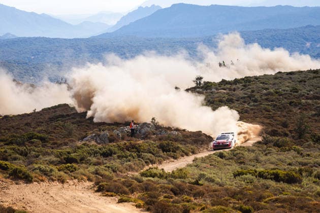 AUTO - WRC, Motorsport Rallye, WM - RALLY ITALIA SARDEGNA 2026 18 Takamoto KATSUTA, Aaron JOHNSTON, TOYOTA GR Yaris Rally1, action during the 2026 Rally Italia Sardegna, 13th round of the 2026 WRC World Rally Car Championship, from October 1 to 4, 2026 at Alghero, Italy - AlgheroItaly  Copyright: xNikosxKatikisx