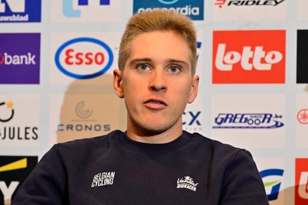 UEC 2026 Road European Championships Ljubljana - media activities 02 10 2026 LJUBLJANA, SLOVENIA - OCTOBER 02 : Van Wilder Ilan (BEL) during a press conference, PK, Pressekonferenz at the 2026 UEC Road European Championships. An UCI Continental Championships cycling race of 88,4 km with start and finsih in Sencur on October 2, 2026 in Ljubljana, Slovenia, 02 10 2026 Ljubljana Slovenia  Copyright: xJanxDexMeuleneirx