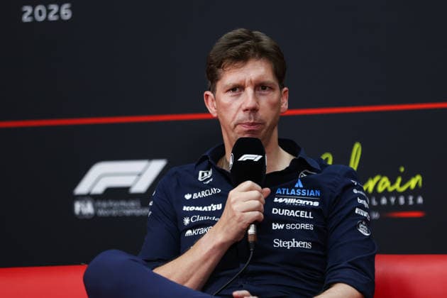 VOWLES James, Team Principal of Williams F1 Team, portrait from the 2026 Bahrain F1 GP Round 16 in Malaysia VOWLES James, Team Principal of Williams F1 Team, portrait from the 2026 Bahrain F1 GP Round 16 in Malaysia 81 PIASTRI Oscar from , McLaren F1 Team MCL40, action at the 2026 Bahrain F1 Grand Prix in Malaysia, press conference. VOWLES James, Team Principal of Williams F1 Team, portrait during the 2026 Formula 1 Bahrain Grand Prix in Malaysia, the 16th round of the 2026 Formula One World Championship held October 2–4, 2026, at the Sepang International Circuit in Sepang, Malaysia. Photo by Antonin Vincent, DPPI Malaysia