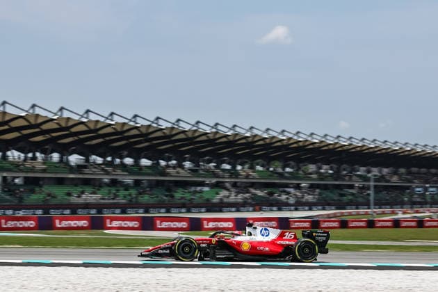 SEPANG, SGR - OCTOBER 02: Lewis Hamilton of Great Britain and Scuderia Ferrari HP in action during friday free practice of the Formula 1 Gulf Air Bahrain Grand Prix on October 02, 2026 held at Sepang International Circuit in Sepang, Malaysia. (Photo by Hazrin Yeob Men Shah Icon Sportswire) AUTO: OCT 02 F1 Bahrain Grand Prix in Malaysia EDITORIAL USE ONLY Icon3782610024419