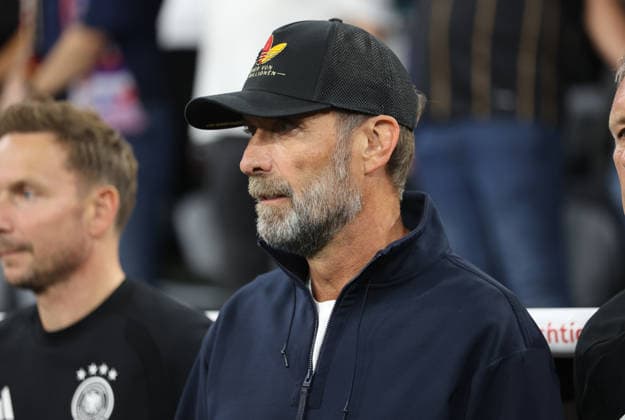 Germany vs. Serbia, Soccer, Men s, 2026–2027 Season, International Match, Nations League, Matchday 3, League A, Group 2, Allianz Arena, Jürgen Klopp, Head Coach of the German National Team, Portrait wearing a cap