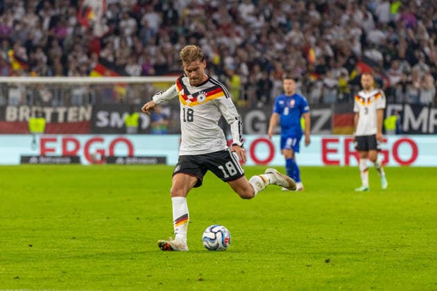 October 1, 2026 Germany vs. Serbia, Munich, October 1, 2026, Soccer, Nations League, 2026–2027 Season, Germany vs. Serbia, Maximilian Mittelstädt, Germany