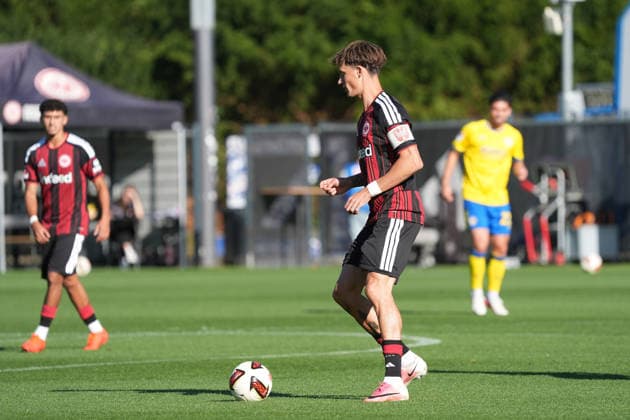 Robin Koch, Eintracht Frankfurt, October 2, 2026, Bundesliga, Season 26–27, Eintracht Frankfurt vs. Eintracht Braunschweig, Deutsche Bank Park, Training Field, Friendly Match