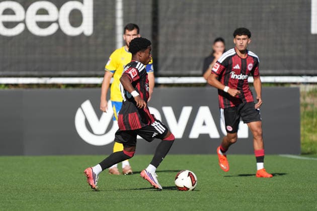 Lawrence Setordije, Eintracht Frankfurt, October 2, 2026, Bundesliga, Season 26–27, Eintracht Frankfurt vs. Eintracht Braunschweig, Deutsche Bank Park, Training Field, Friendly Match